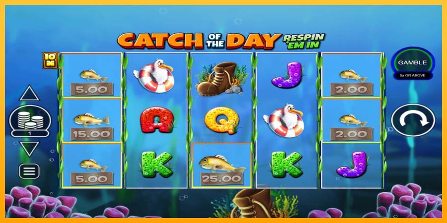 Catch of the Day Respin Em In gaming machine for money, picture 2