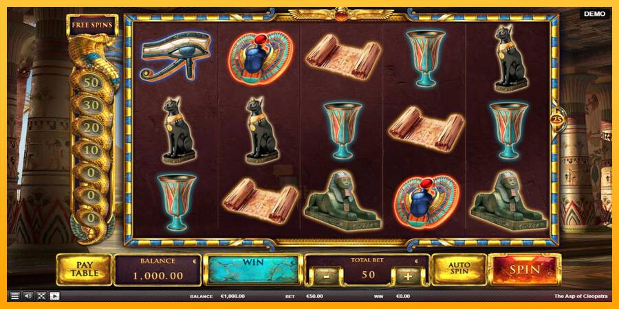 The Asp of Cleopatra gaming machine for money, picture 1