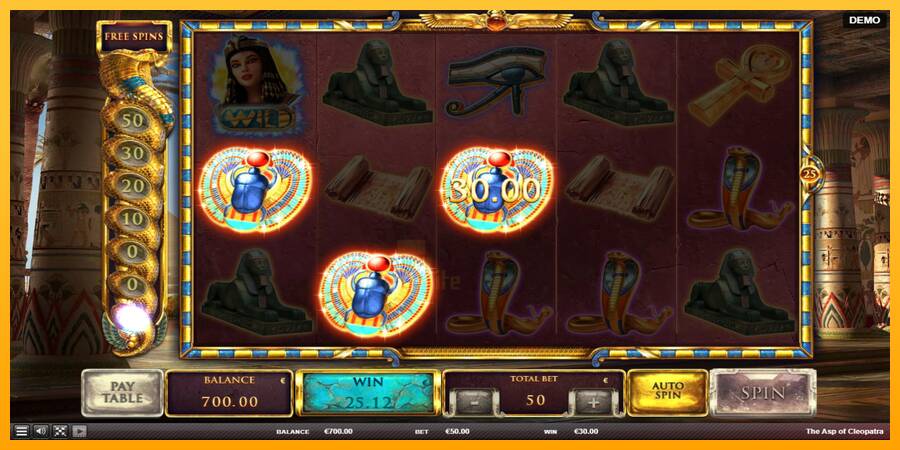 The Asp of Cleopatra gaming machine for money, picture 2