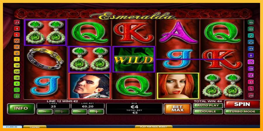 Esmeralda gaming machine for money, picture 2