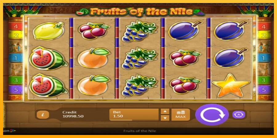 Fruits of the Nile gaming machine for money, picture 3