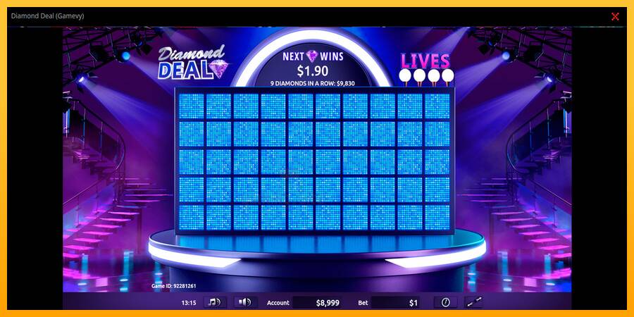 Diamond Deal gaming machine for money, picture 1