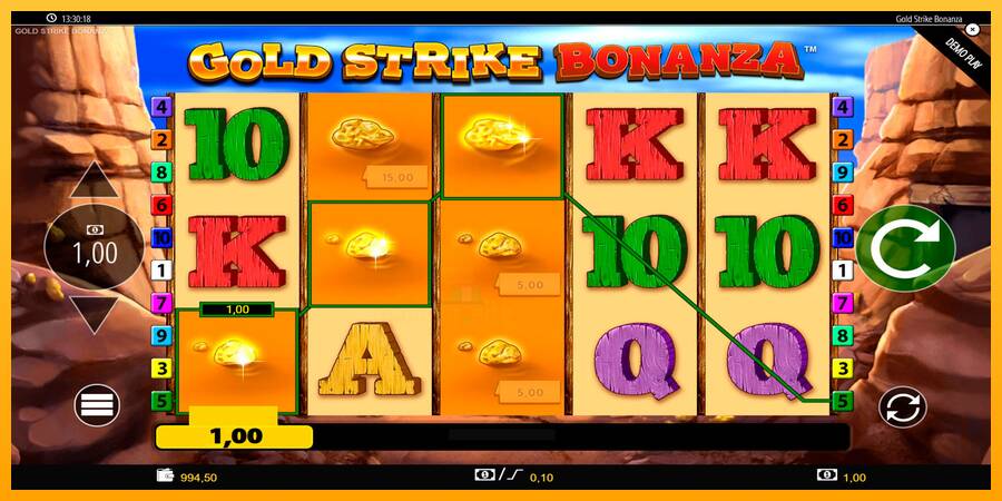 Gold Strike Bonanza gaming machine for money, picture 3