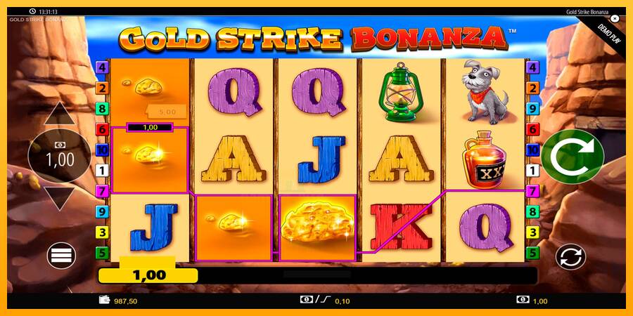 Gold Strike Bonanza gaming machine for money, picture 5