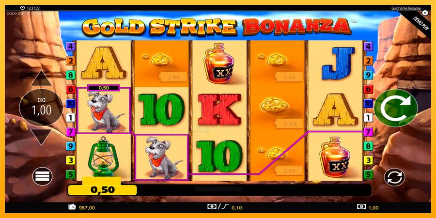 Gold Strike Bonanza gaming machine for money, picture 6