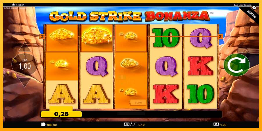 Gold Strike Bonanza gaming machine for money, picture 7