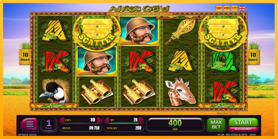 Africa Gold gaming machine for money, picture 4