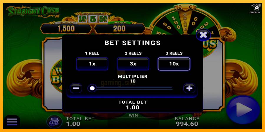 Straight Cash gaming machine for money, picture 7