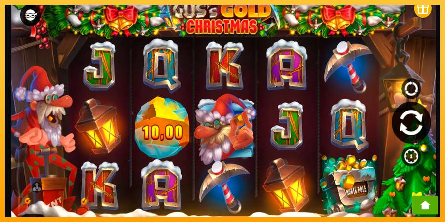 Guss Gold Christmas gaming machine for money, picture 1