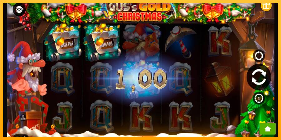 Guss Gold Christmas gaming machine for money, picture 2