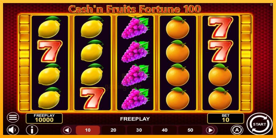 Cashn Fruits Fortune 100 gaming machine for money, picture 1