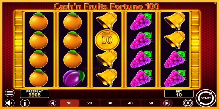 Cashn Fruits Fortune 100 gaming machine for money, picture 3