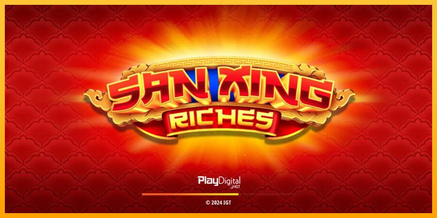 San Xing Riches gaming machine for money, picture 1