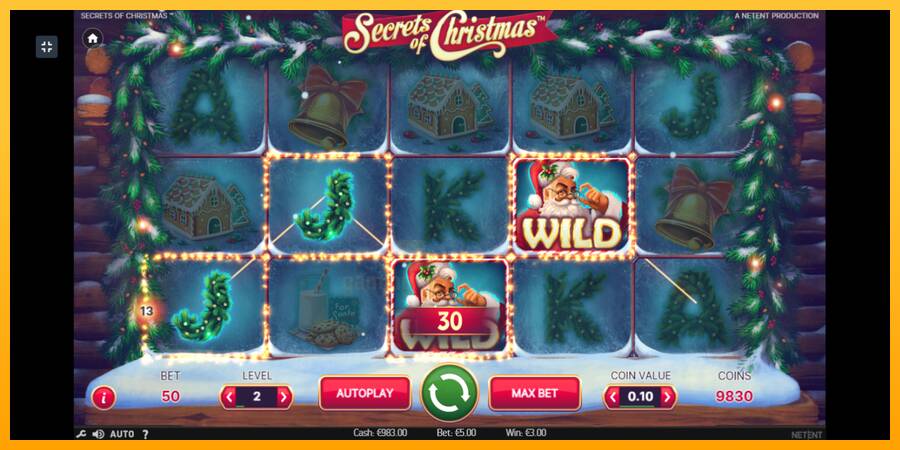 Secrets of Christmas gaming machine for money, picture 3