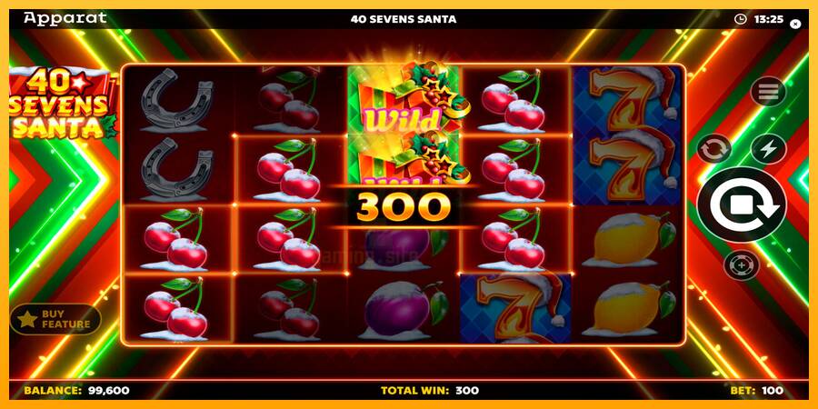 40 Sevens Santa gaming machine for money, picture 2