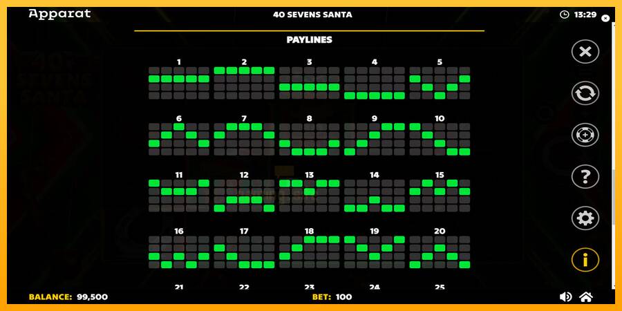 40 Sevens Santa gaming machine for money, picture 7