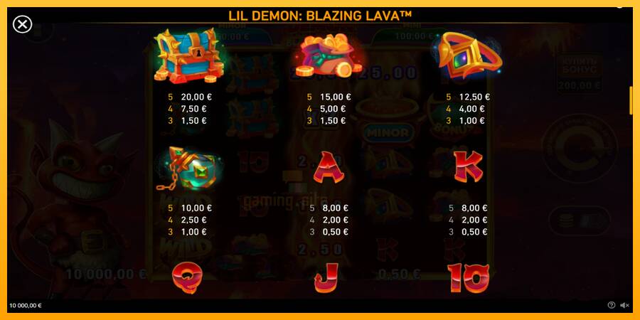 Lil Demon Blazing Lava gaming machine for money, picture 5