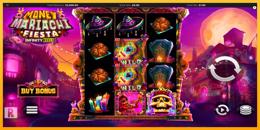 Money Mariachi Fiesta Infinity Reels gaming machine for money, picture 1