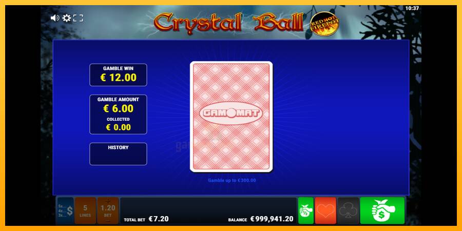 Crystal Ball Red Hot Firepot gaming machine for money, picture 4