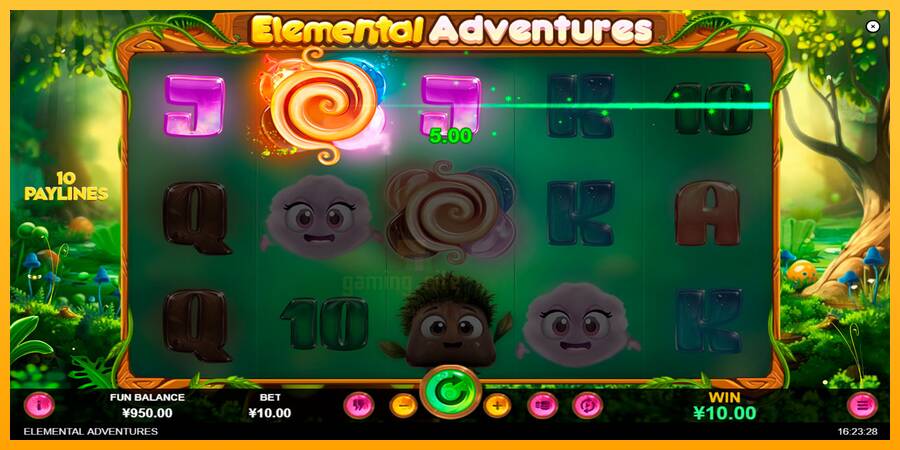 Elemental Adventures gaming machine for money, picture 2