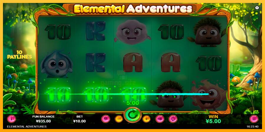 Elemental Adventures gaming machine for money, picture 3