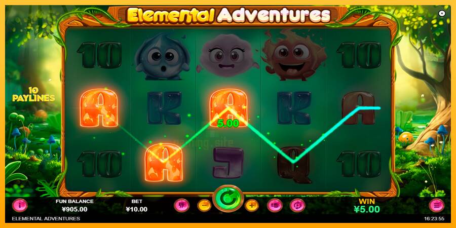 Elemental Adventures gaming machine for money, picture 4