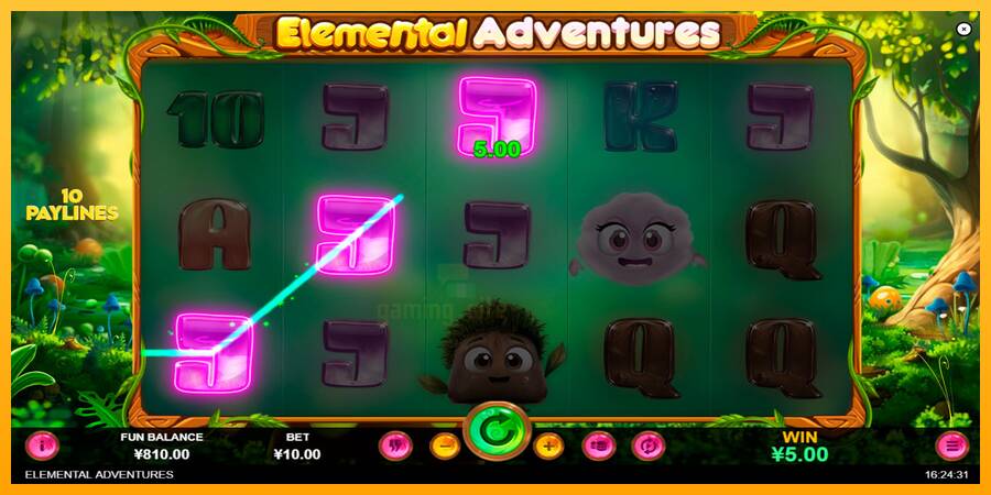 Elemental Adventures gaming machine for money, picture 5