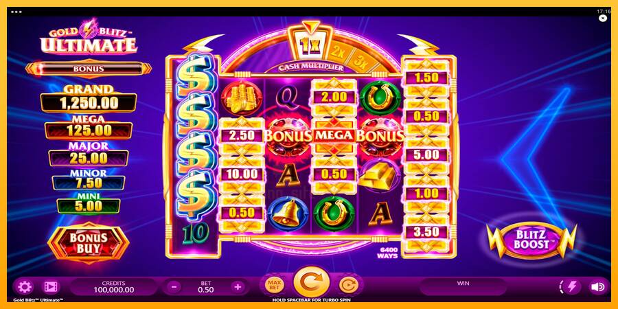 Gold Blitz Ultimate gaming machine for money, picture 1