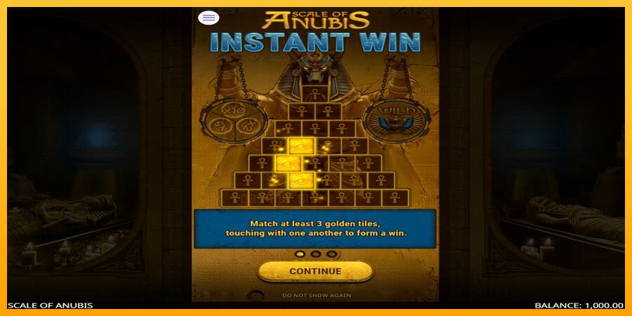 Scale of Anubis gaming machine for money, picture 1