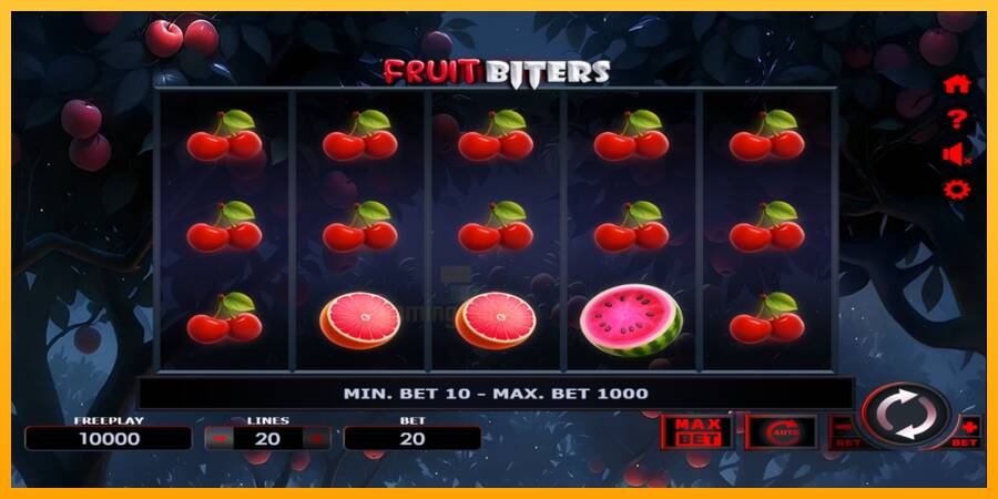 Fruit Biters gaming machine for money, picture 1