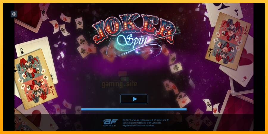 Joker Spin gaming machine for money, picture 1