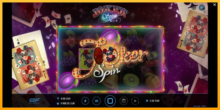 Joker Spin gaming machine for money, picture 3