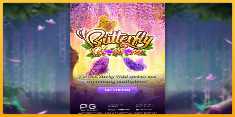 Butterfly Blossom gaming machine for money, picture 1