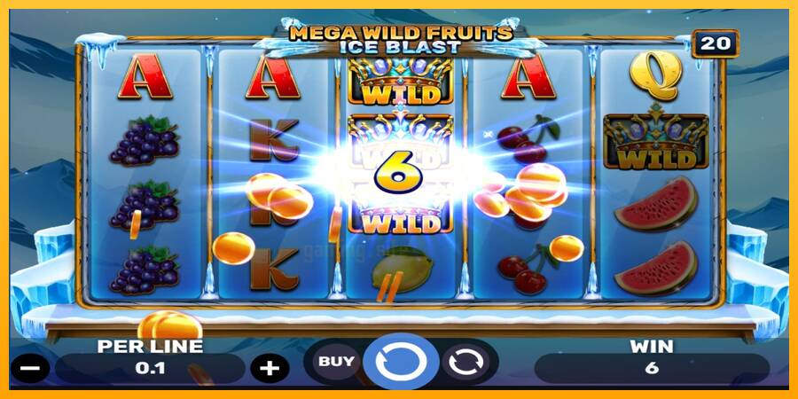 Mega Wild Fruits - Ice Blast gaming machine for money, picture 2