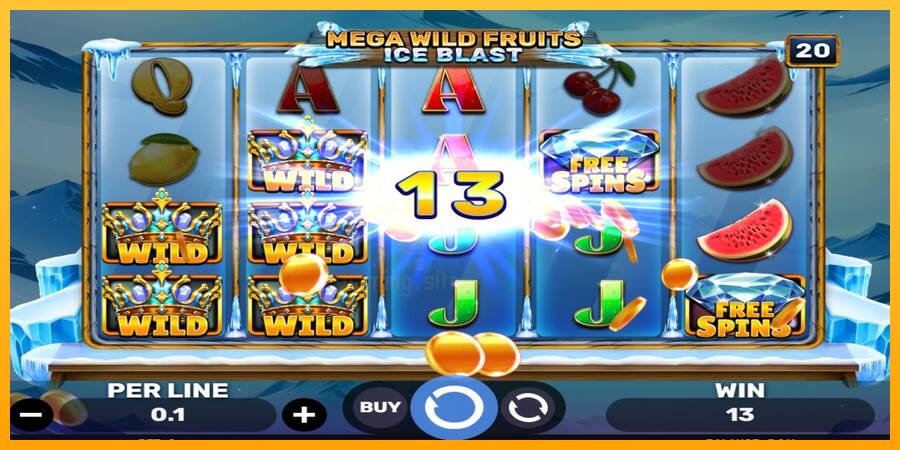 Mega Wild Fruits - Ice Blast gaming machine for money, picture 3