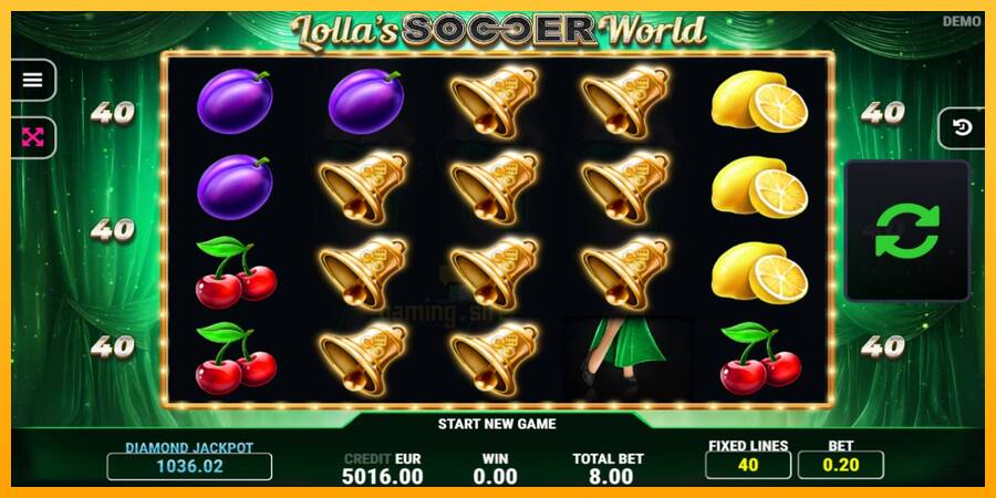 Lollas Soccer World gaming machine for money, picture 1