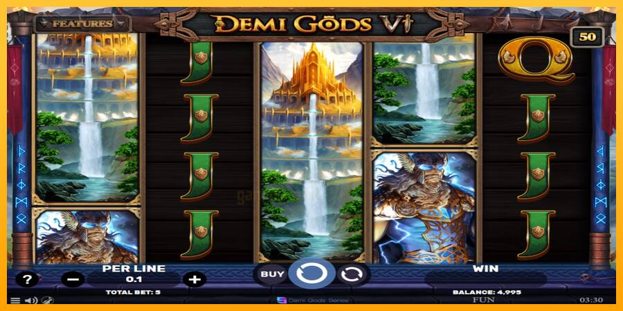 Demi Gods 6 gaming machine for money, picture 2