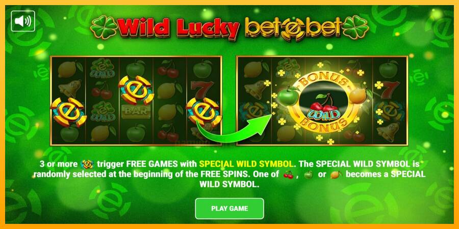 Wild Lucky Betebet gaming machine for money, picture 1