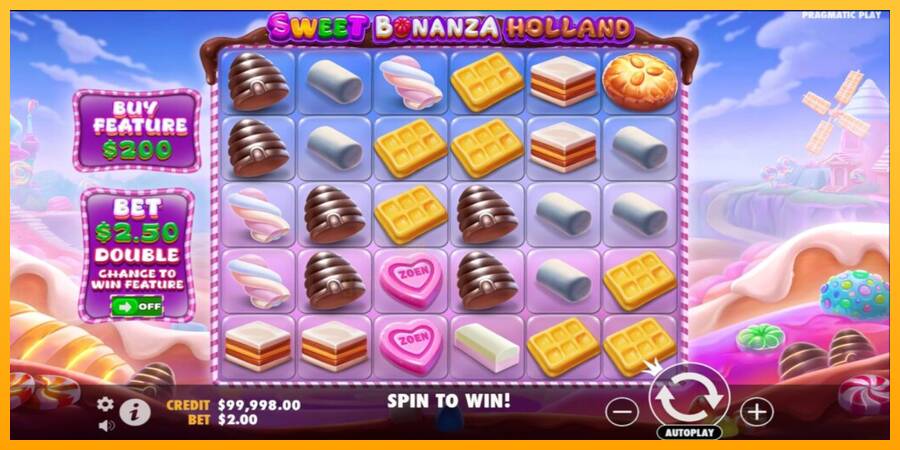 Sweet Bonanza Holland – Oranje Jackpot gaming machine for money, picture 1