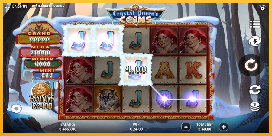 Crystal Queens Coins gaming machine for money, picture 4