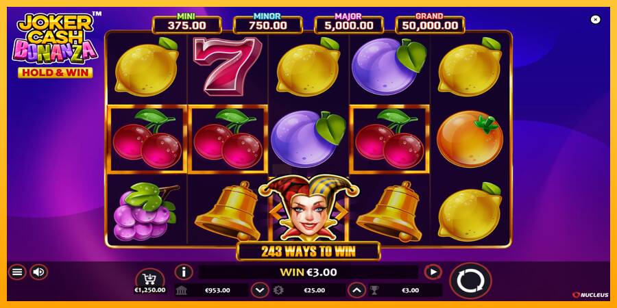 Joker Cash Bonanza - Hold & Win gaming machine for money, picture 2