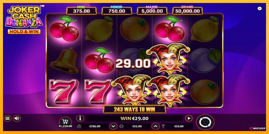 Joker Cash Bonanza - Hold & Win gaming machine for money, picture 4