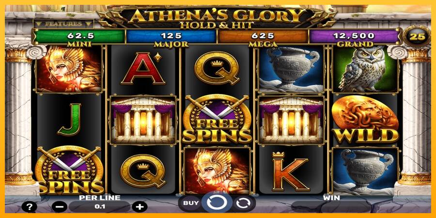 Athenas Glory Hold & Hit gaming machine for money, picture 1