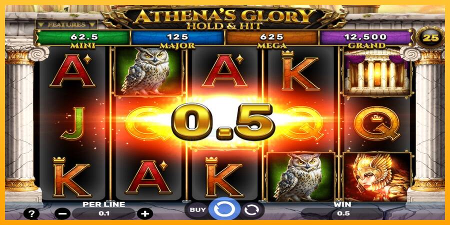 Athenas Glory Hold & Hit gaming machine for money, picture 2