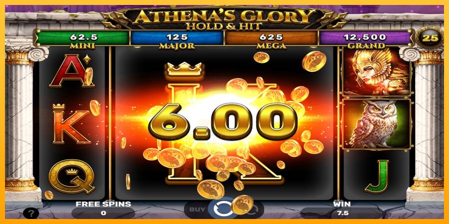 Athenas Glory Hold & Hit gaming machine for money, picture 5