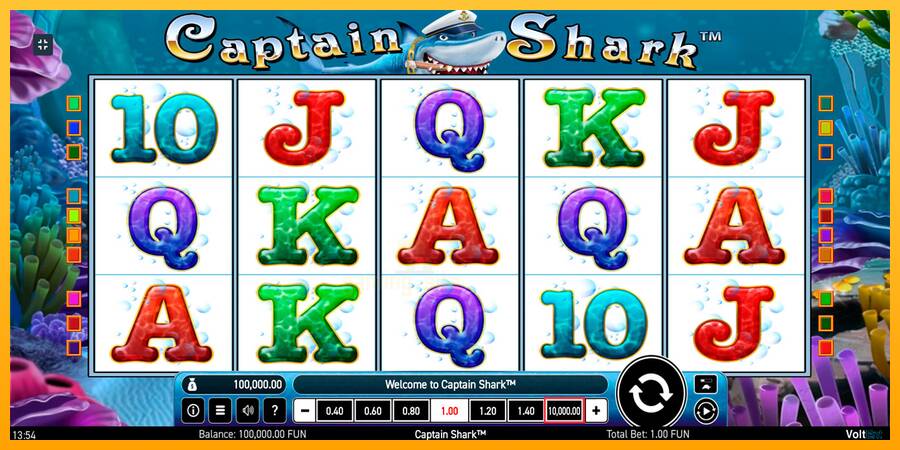 Captain Shark gaming machine for money, picture 1