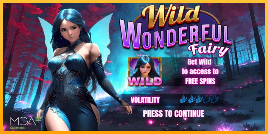 Wild Wonderful Fairy gaming machine for money, picture 1