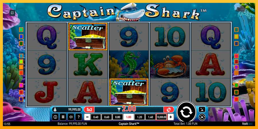 Captain Shark gaming machine for money, picture 4