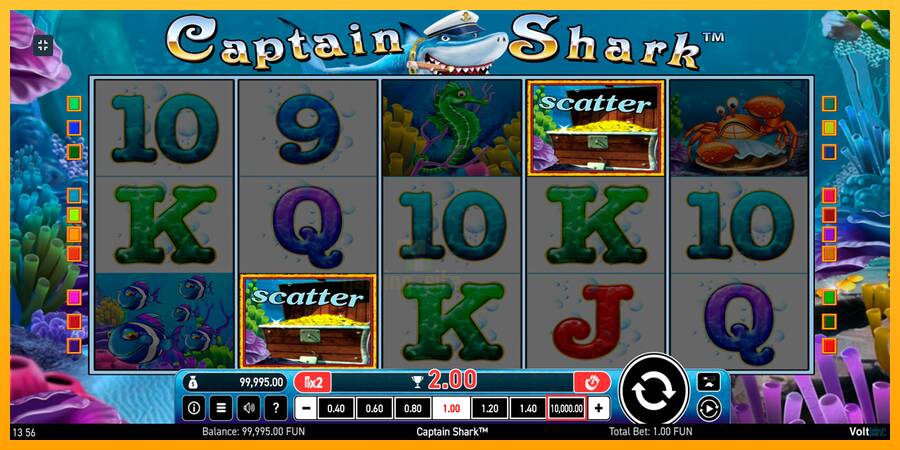 Captain Shark gaming machine for money, picture 5