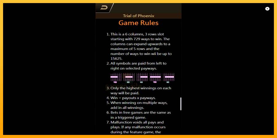 Trial of Phoenix gaming machine for money, picture 7